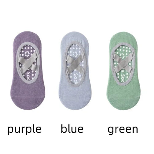 Open Heel Pilates Grip Socks Studio Ready