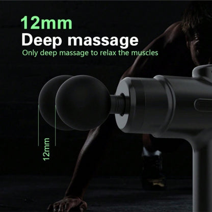 Handheld Body Muscle Massager Gun With 8 Massage Heads