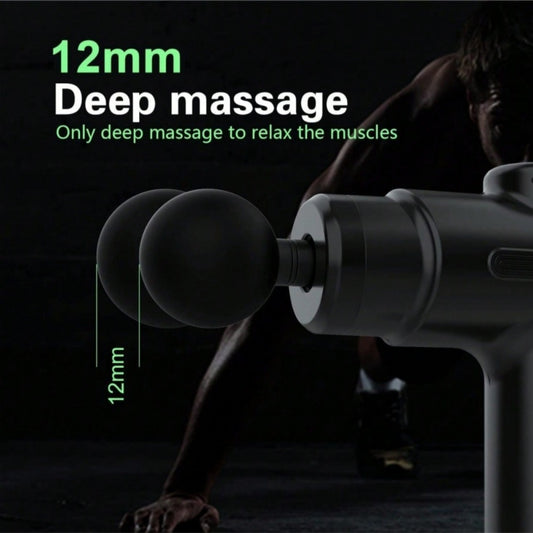 Handheld Body Muscle Massager Gun With 8 Massage Heads
