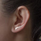 Natural Landscape Mountain Ear Climber Earring Geography Jewelry