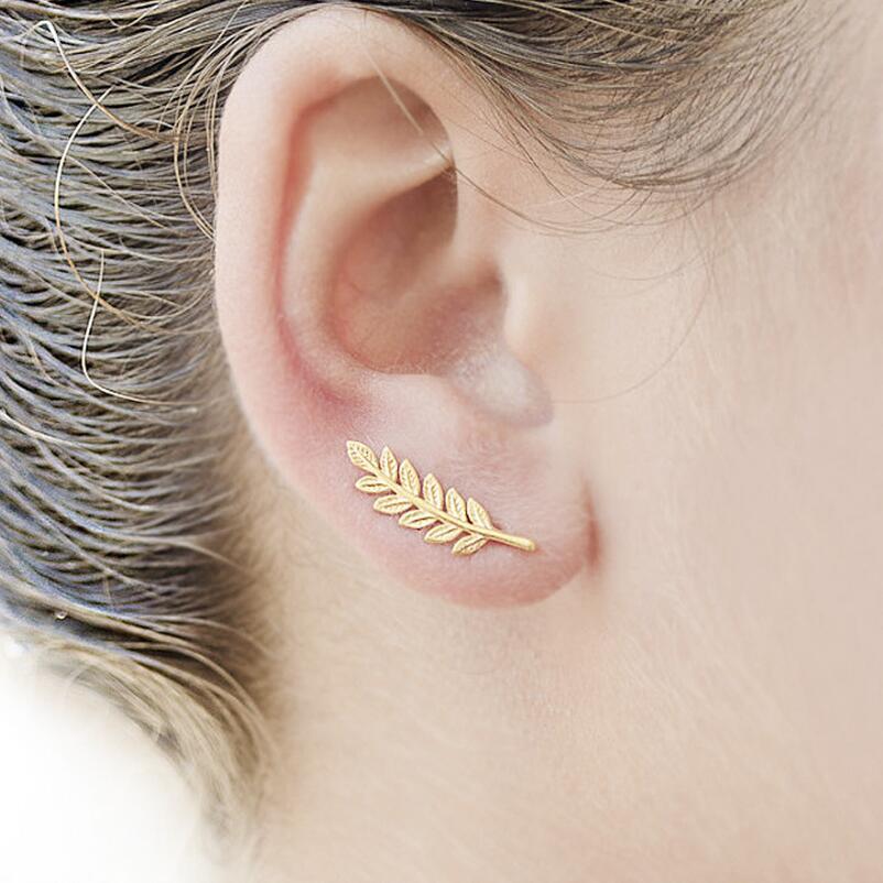 Natural Landscape Mountain Ear Climber Earring Geography Jewelry