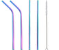Colourful Reusable Stainless Steel Straws