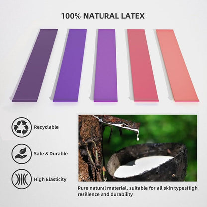 Resistance Loop Exercise Bands, Set Of 5