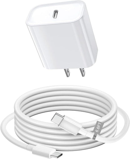 6FT Fast Charging Cord with Wall Chargers