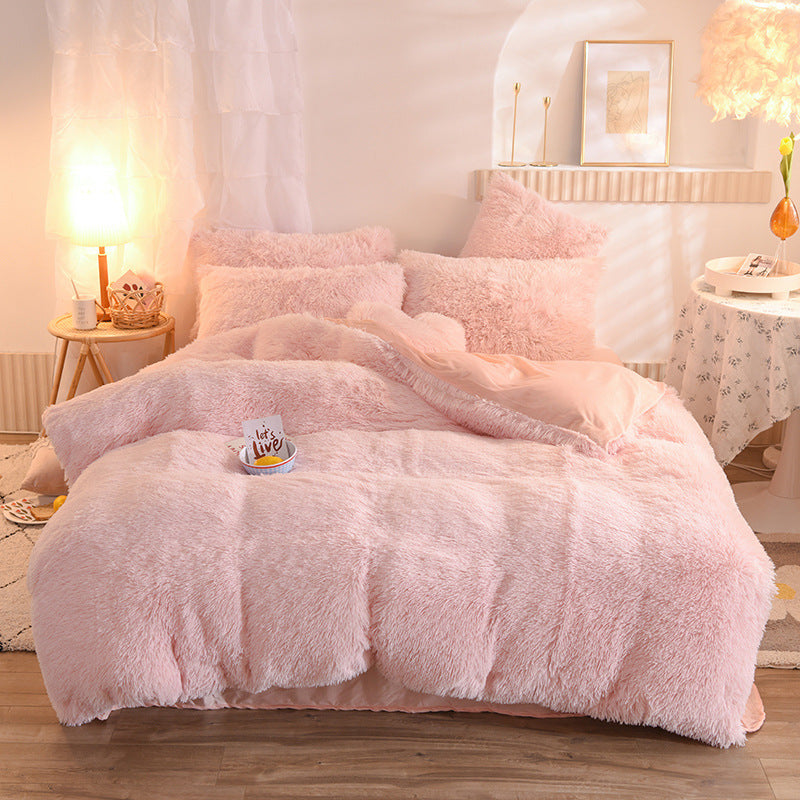 Luxury Thick Fleece Duvet Cover Queen King