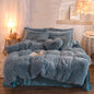 Luxury Thick Fleece Duvet Cover Queen King