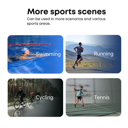 IPX8 Sports Wireless Earbuds Stereo Bone Conduction Headphone