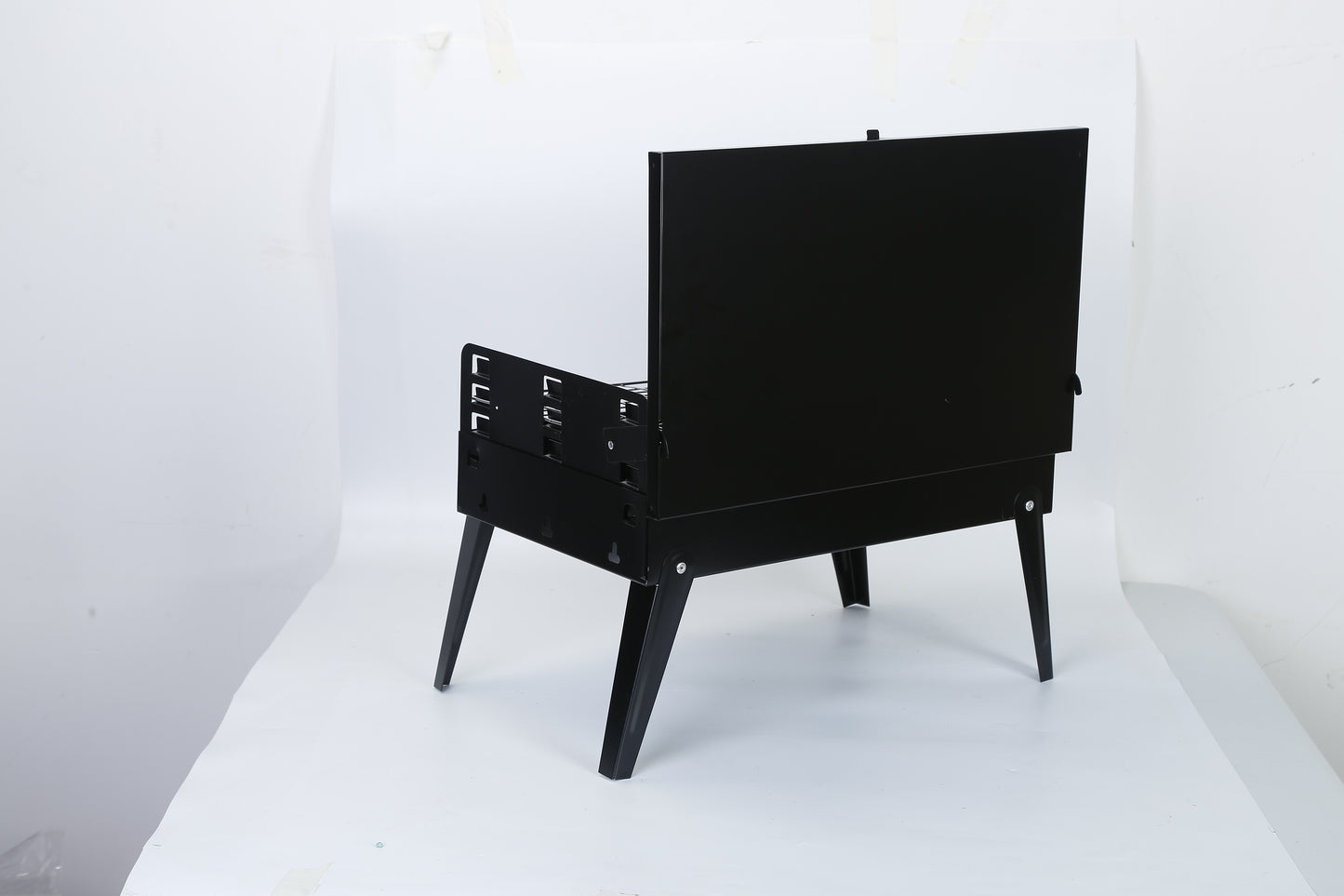 16.7x10x17.7 in Foldable Portable Charcoal Grill