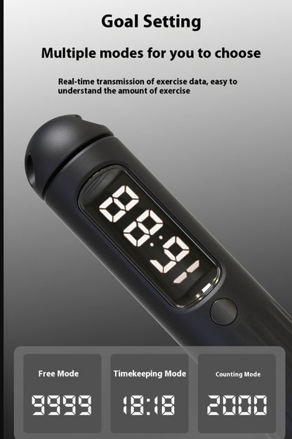 Smart Bluetooth Skipping Rope With CounterFitness Weight Bearing Ball