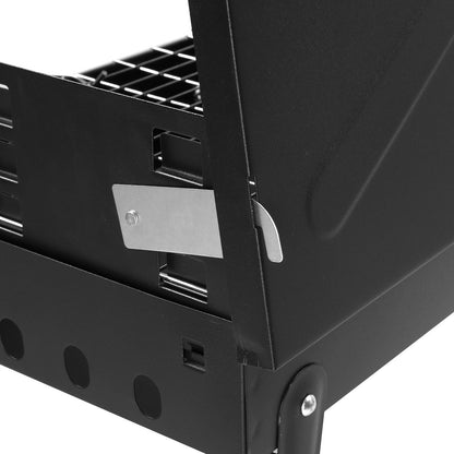 Black Portable Square Carbon Oven