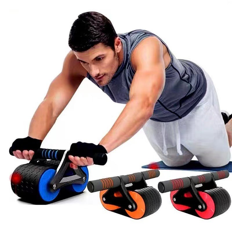 Double Wheel Abdominal Exerciser Women Men