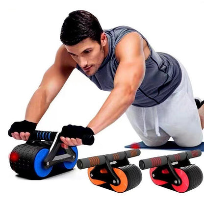 Double Wheel Abdominal Exerciser Women Men