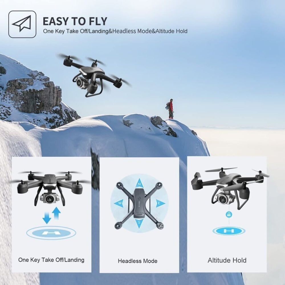 4DRC V14 Professional Drone 6K HD Dual Camera RC Quadcopter