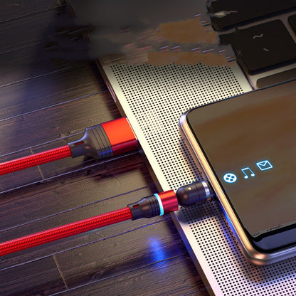 540 Degree Rotating Magnetic Suction Charging Line,Type C