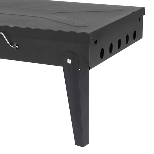 Black Portable Square Carbon Oven