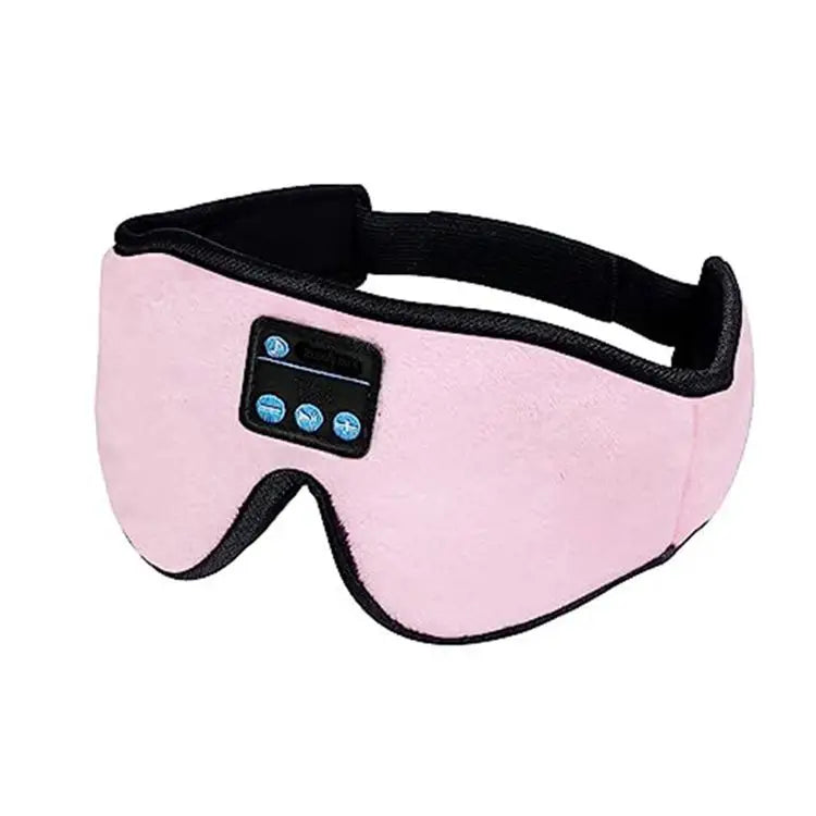 Deep Sleep Comfort System – Bluetooth 5.0 Eye Mask, Soft Memory Foam & 100% Blackout