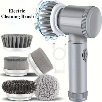 GIOIO Cordless 5-in-1 Electric Spin Scrubber