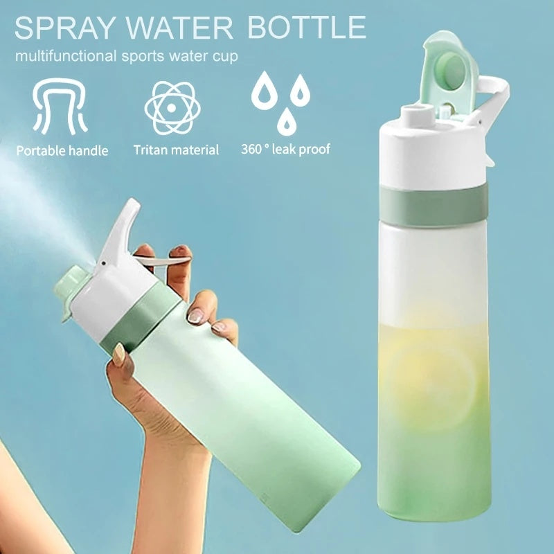 Spray Water Bottle For Outdoor Fitness