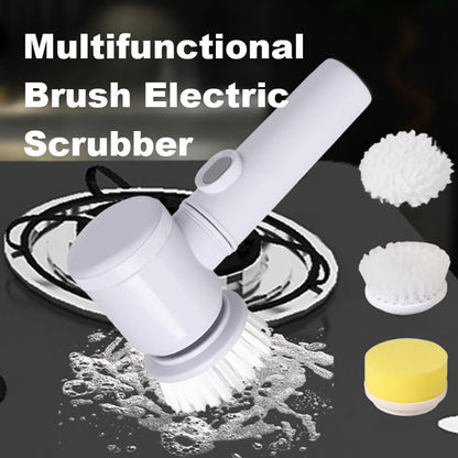 Rechargeable Multifunctional Brush Electric Scrubber