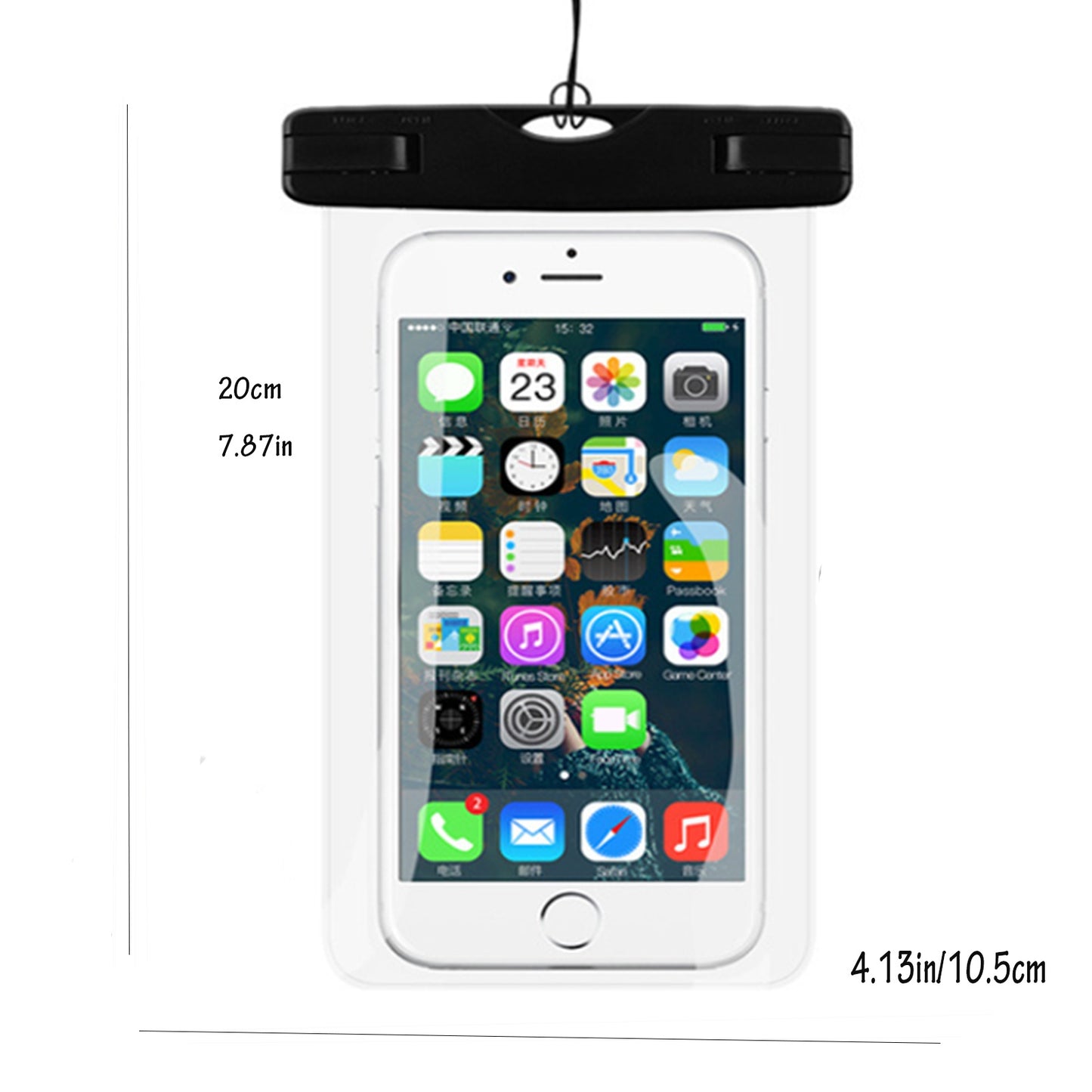 2 Packs Waterproof Phone Pouch